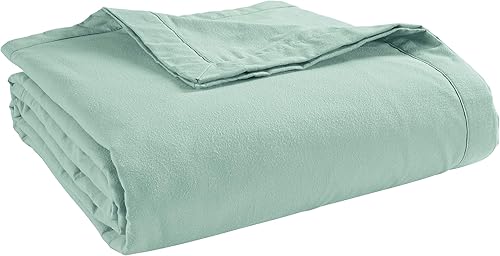 Miniatura 4 de LANE LINEN Mantas tamaño Queen para cama, manta clásica de 3 capas 100% algodón, ligeras, refrescantes para personas que duermen con calor, suaves y