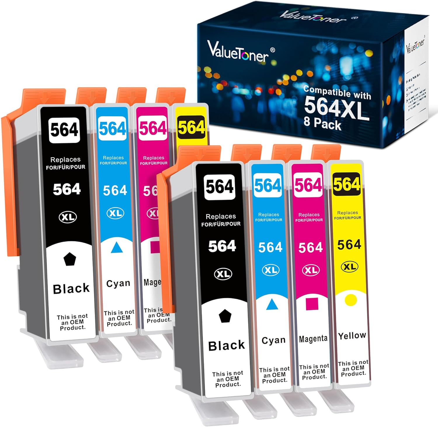 Cartucho de tinta 564XL compatível: Review após 30 dias de uso