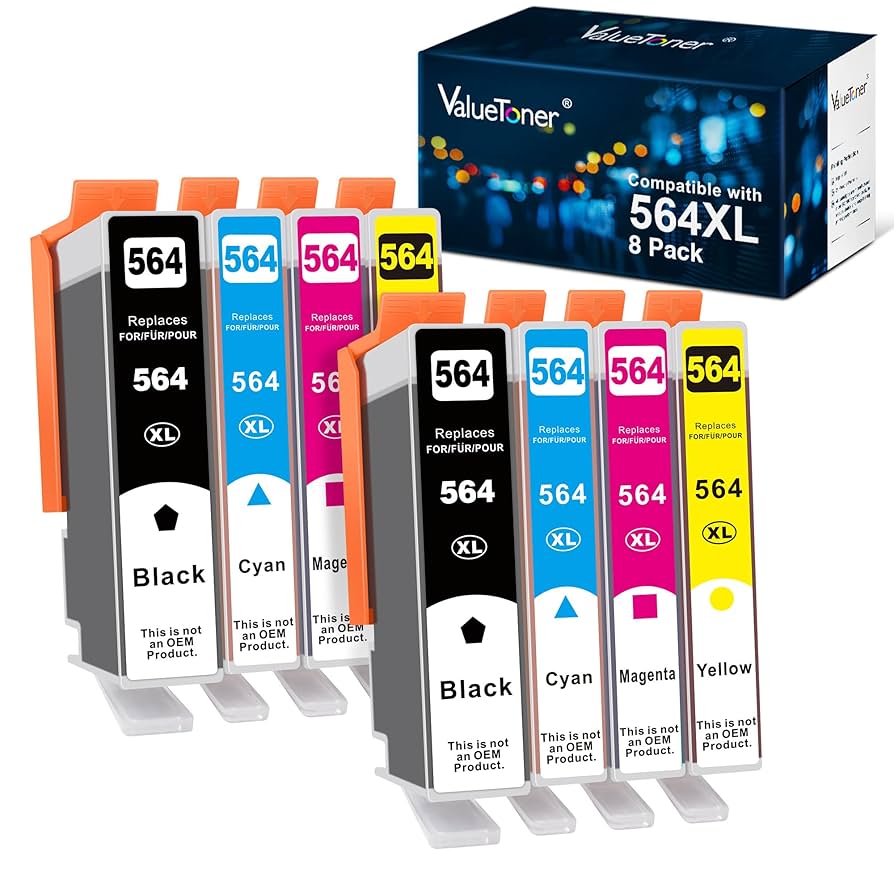 Hp 650 G5 Cartucce Inchiostro Compatibili HP 564XL - Per Photosmart 6510, 6520, 7510, 7520, 5520 - Alto Rendimento Cartucce Compatibili Per HP Photosmart 6510 6520 - Foto 5