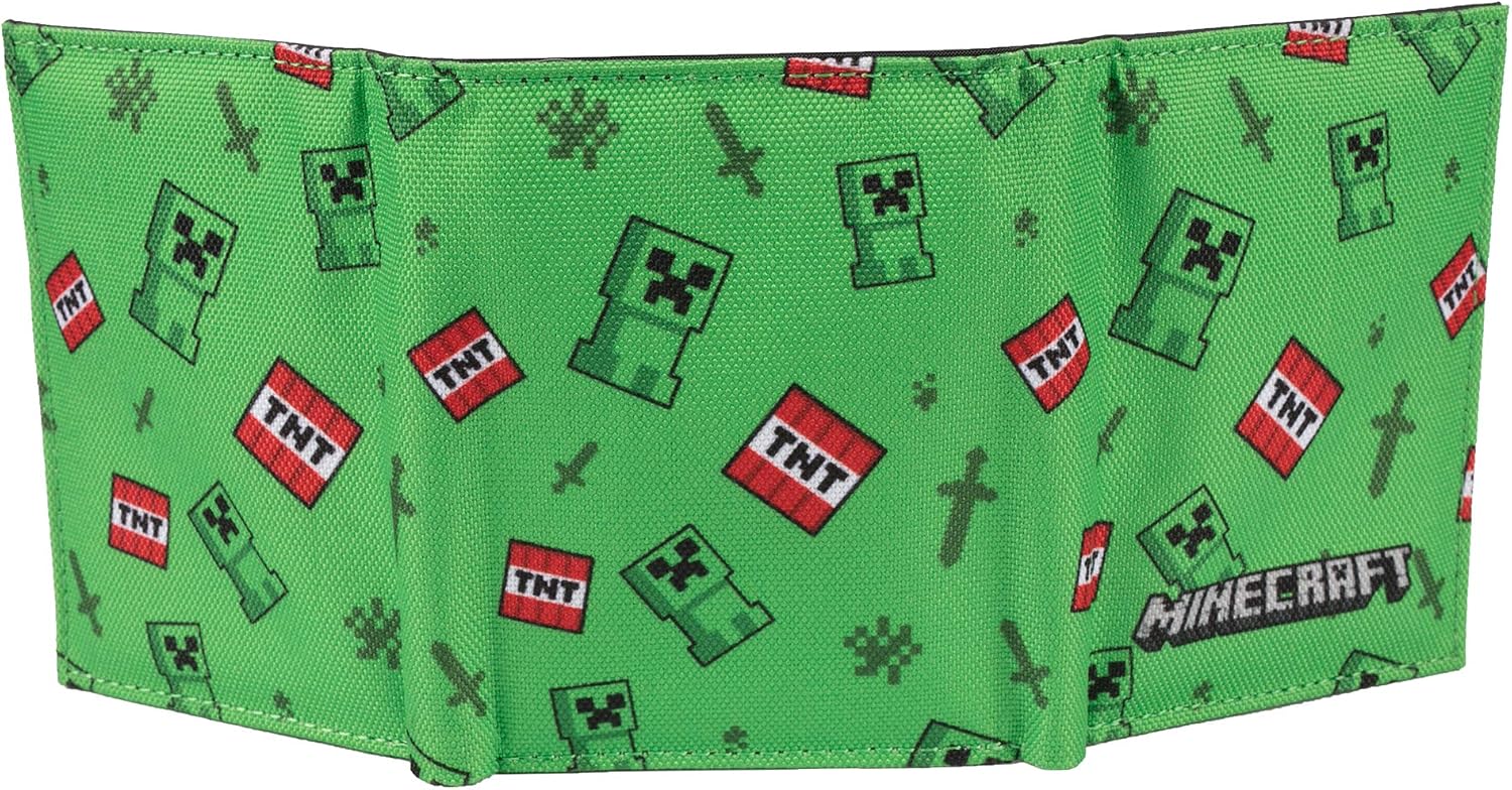 Erik Minecraft Creeper Sprite Wallet Multi Colour JX8311
