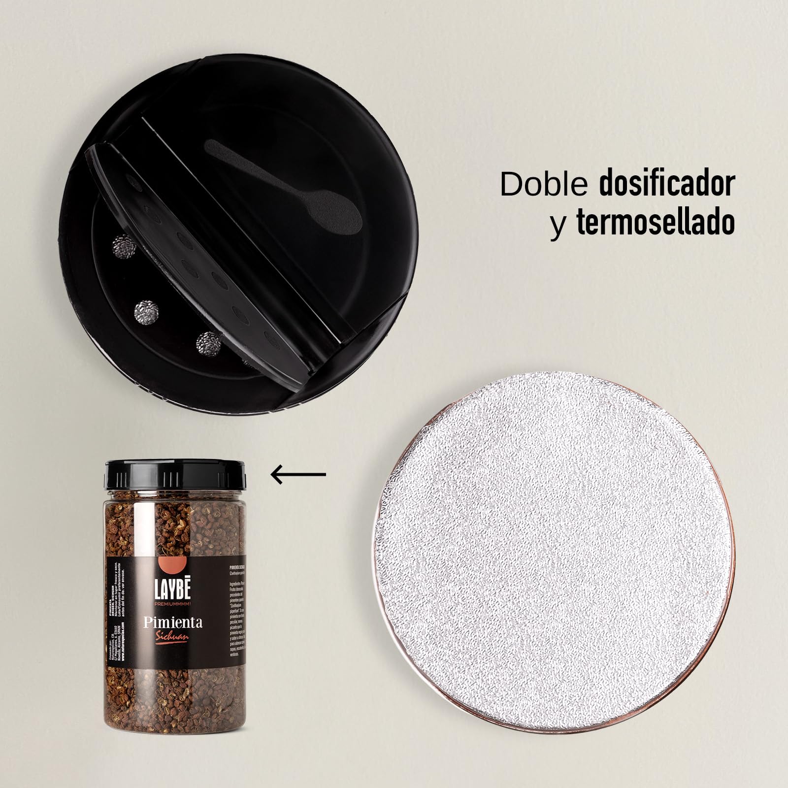 LAYBE Pimienta en grano Pimienta Sichuan - 210 g