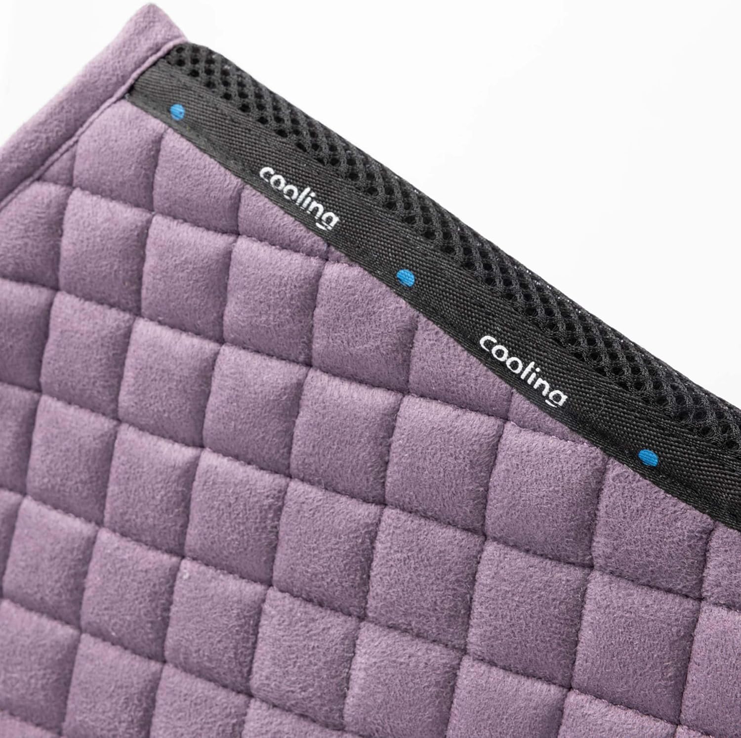 HORZE Cooling Summer Quilted Dressage Horse Saddle Pad with Ventilation