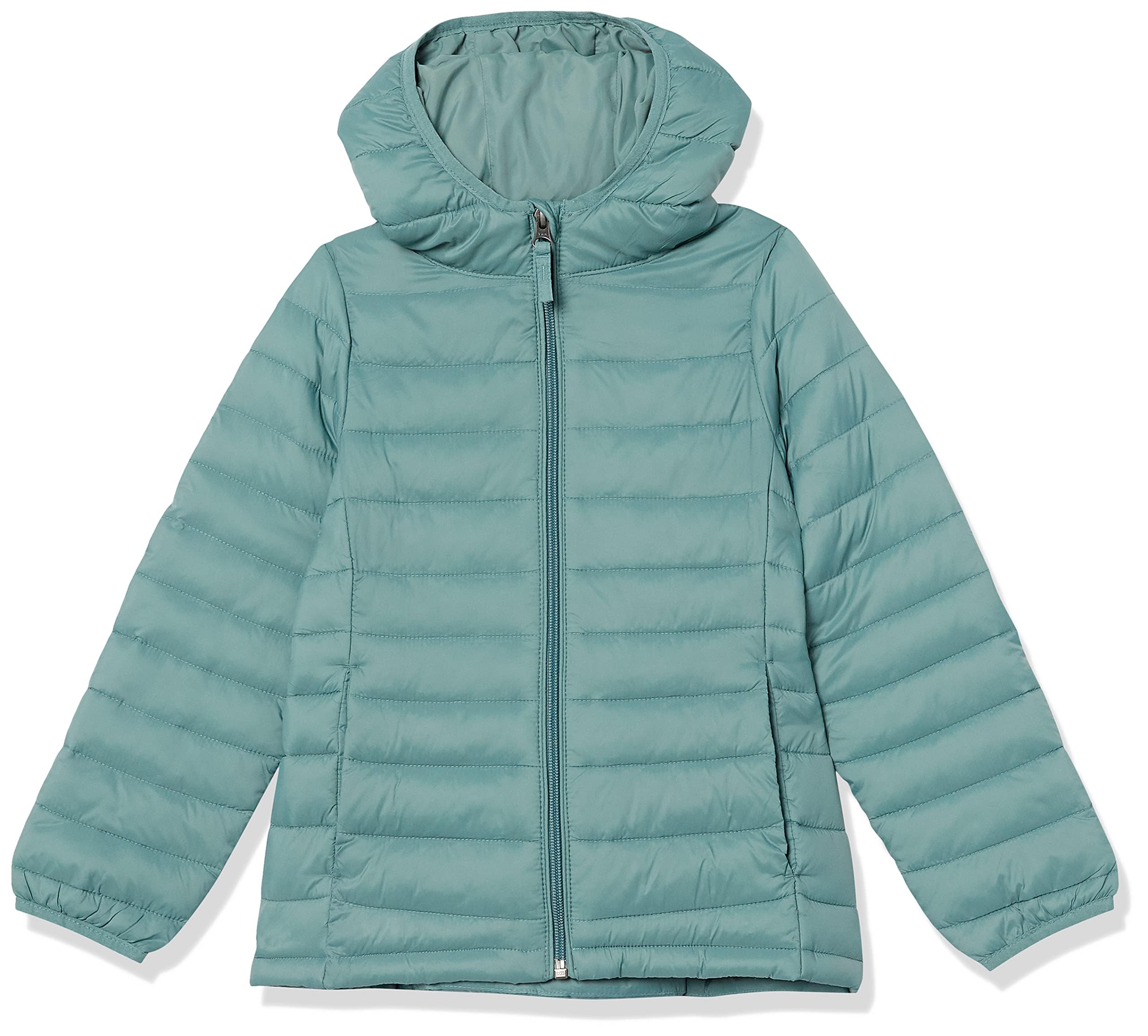Amazon Essentials Piumino Leggero con Cappuccio Impermeabile e Ripiegabile Bambine e Ragazze