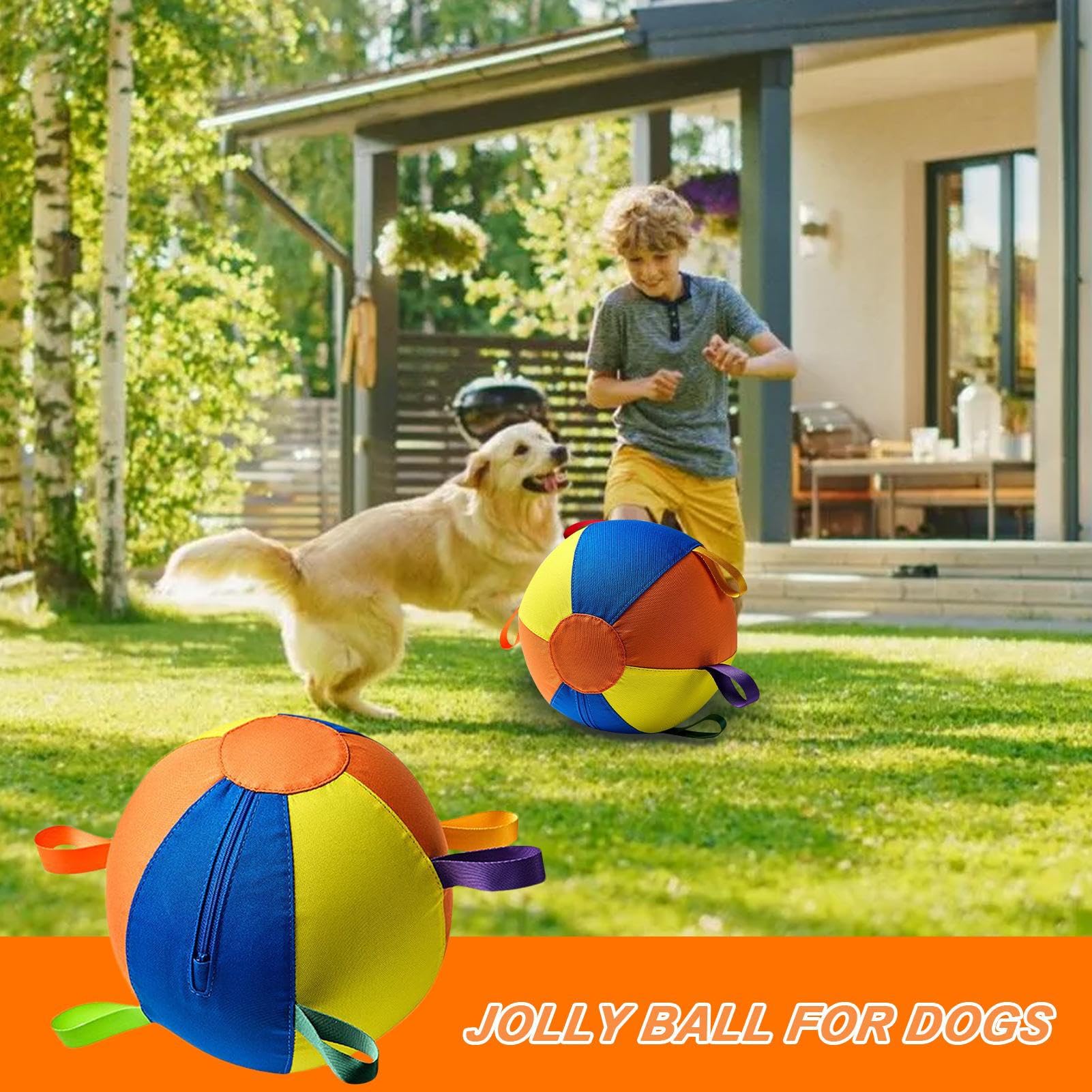 Giocattoli a Palla per Cani Adatto per Sicuro Portatile Esercizio | Pet palla interattiva cuccioli Piscina Acqua Rimbalzante Per Cani Natale Compleanno