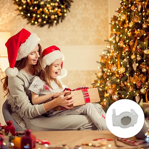 Miniatura 7 de Paquete de 50 clips de luz resistentes, clips de luz magnéticos extra fuertes, imán de iluminación navideña para enchufes C9, C7, iluminación de