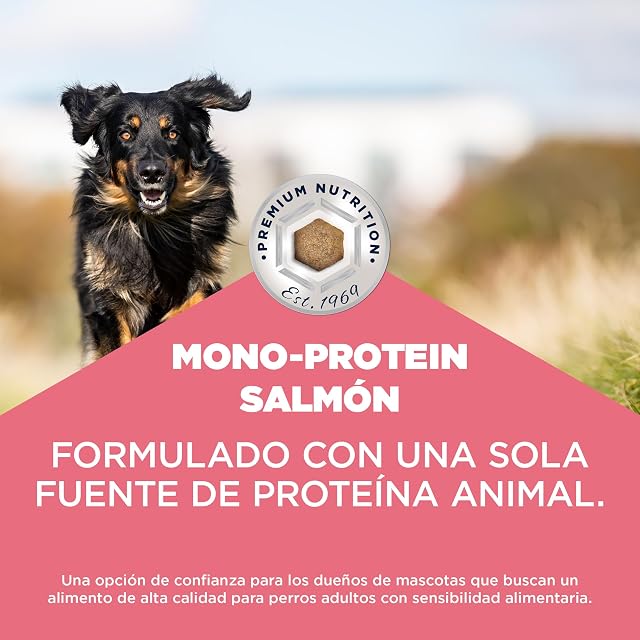 Foto 3 de 8 de EUKANUBA Mono-Protein Salmón - Alimento Seco para Perros, 2,3 kg