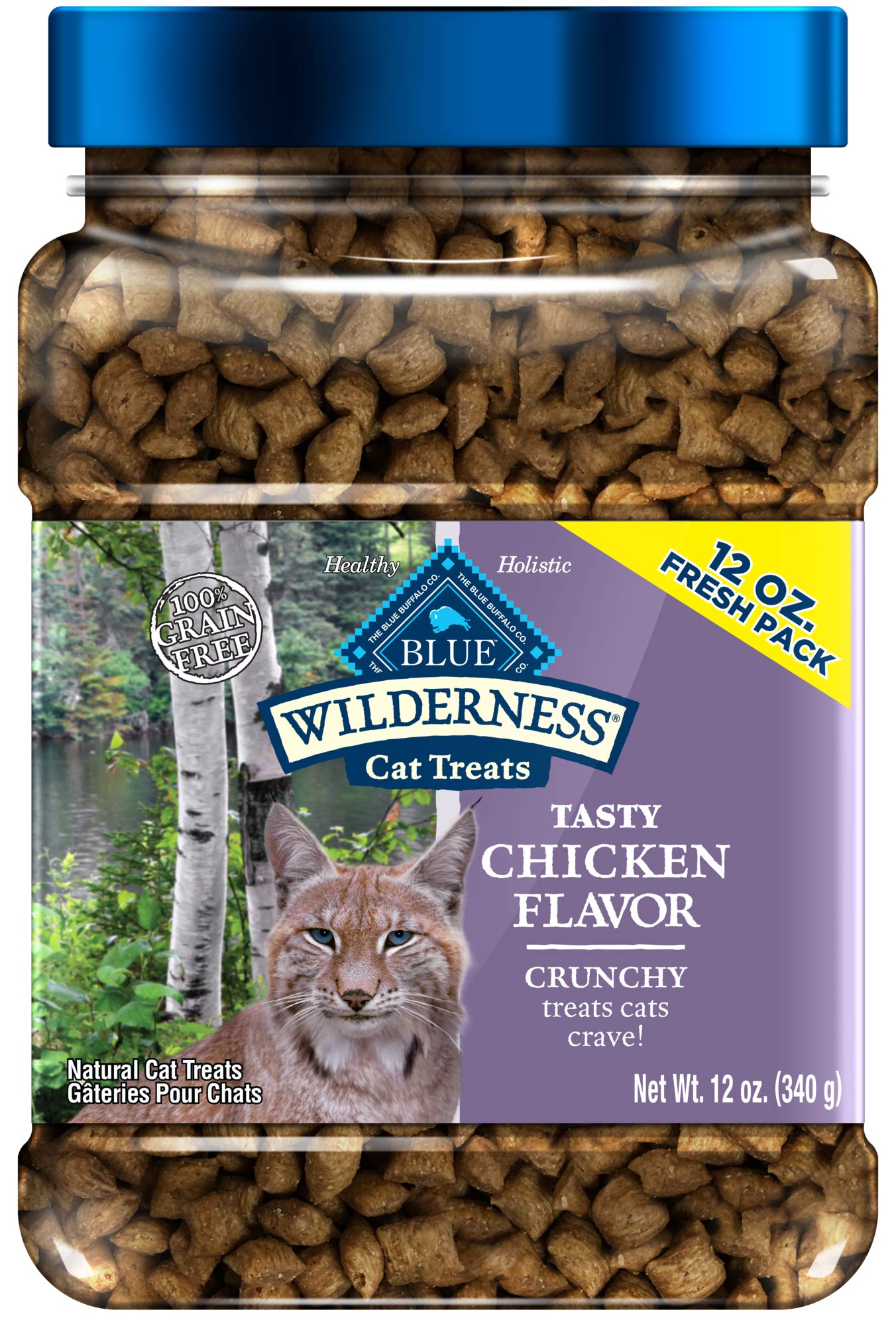 Blue Buffalo Wilderness Grain Free Crunchy Cat Treats