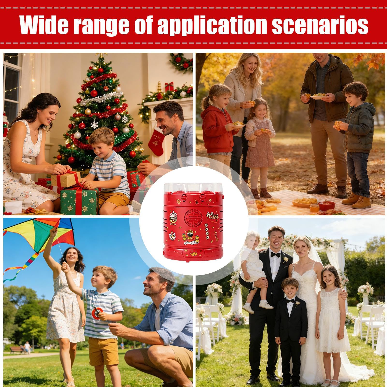 Macchina Bolle Automatica Ricaricabile USB per Attività All'Aperto | Macchina Automatica Per Bolle Di Sapone Per Celebrazioni Matrimonio Natale Festa Di Primavera