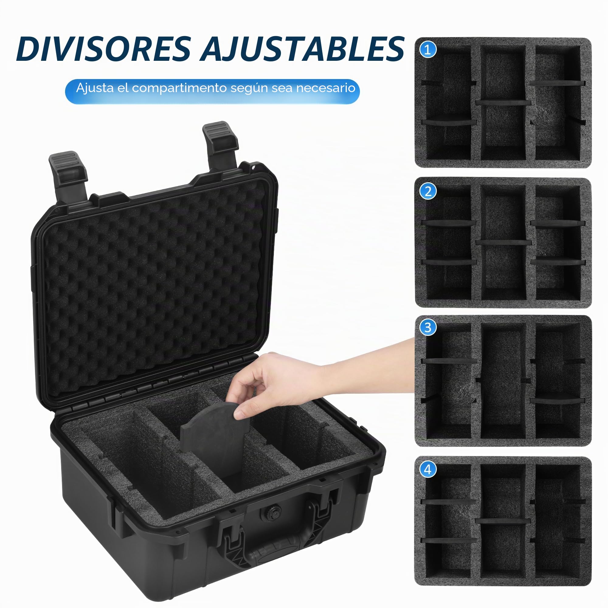 Top Loader Caja de almacenamiento para 3" x 4" 35PT Top Loaders, caja de almacenamiento de tarjetas graduadas con separadores extraíbles, caja de carga superior compatible con tarjetas