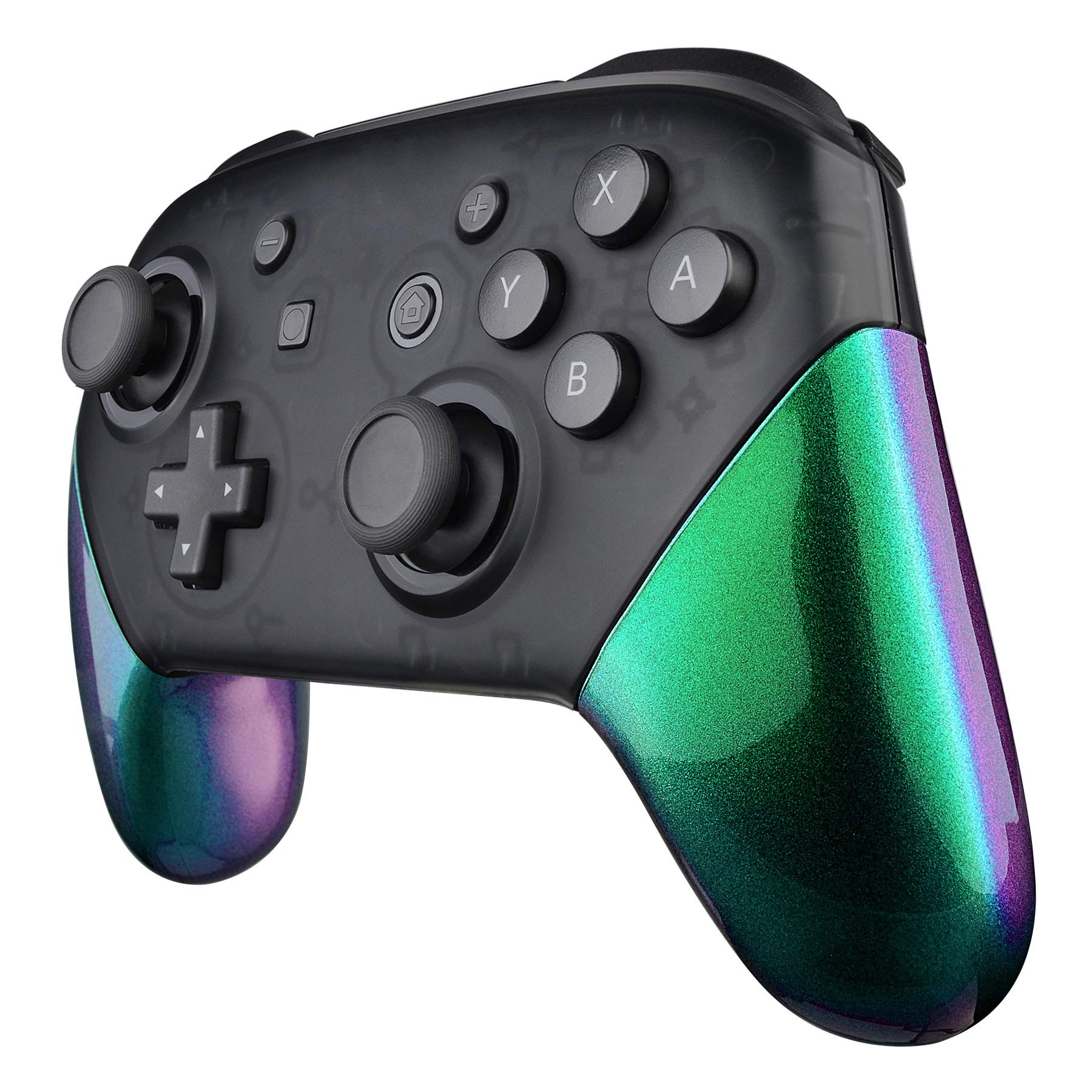 Nintendo Switch GT FORCF Pro Amazon.com: eXtremeRate Chameleon Replacement Handle Grips for
