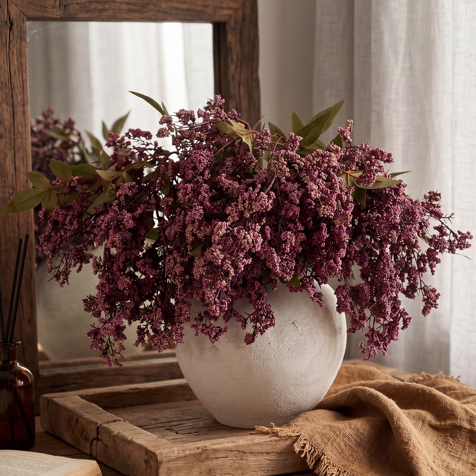 Photo 1 of Dingion 43" Fall Berry Stem (Purple)