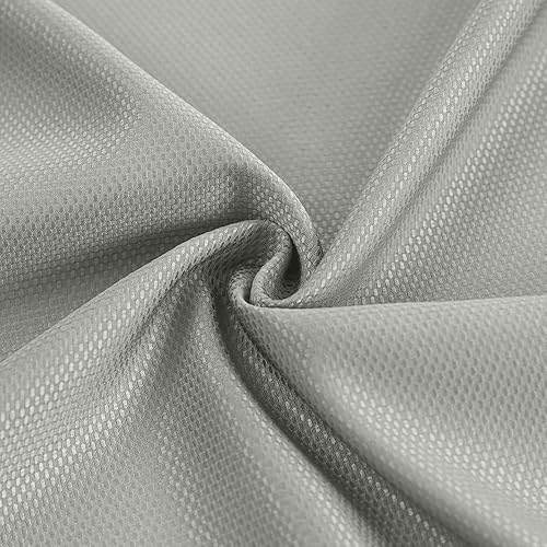 Miniatura 8 de Softalker Mantel rectangular con patrón de textura tejida, jacquard, impermeable, lavable, resistente a las manchas, sin arrugas, para cenas y