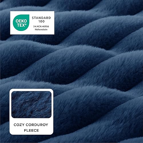 Miniatura 2 de Bedsure Cama ortopédica para perros medianos, cama mediana de espuma viscoelástica impermeable con lados, parte inferior antideslizante y sofá de