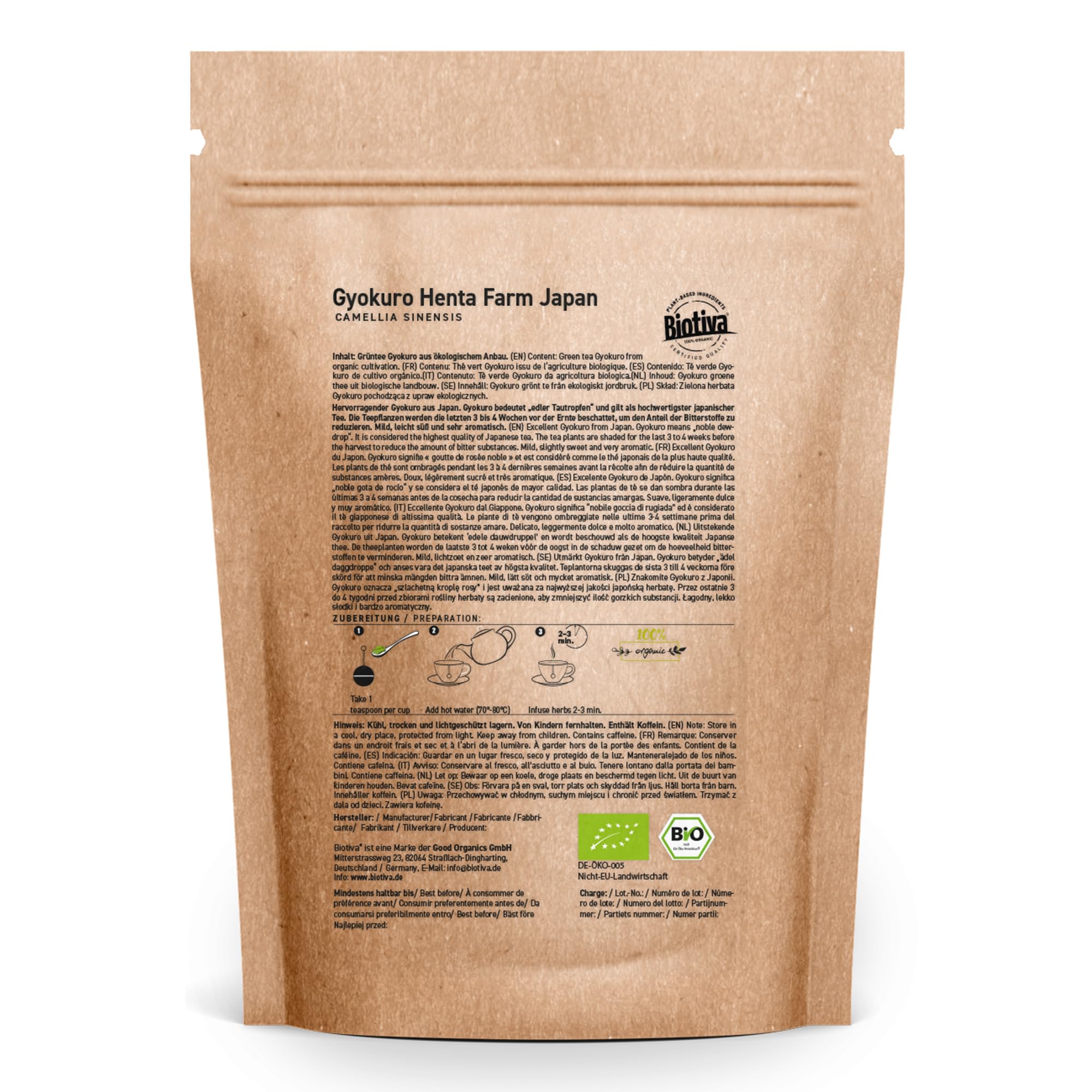 Gyokuro 100g organiczny