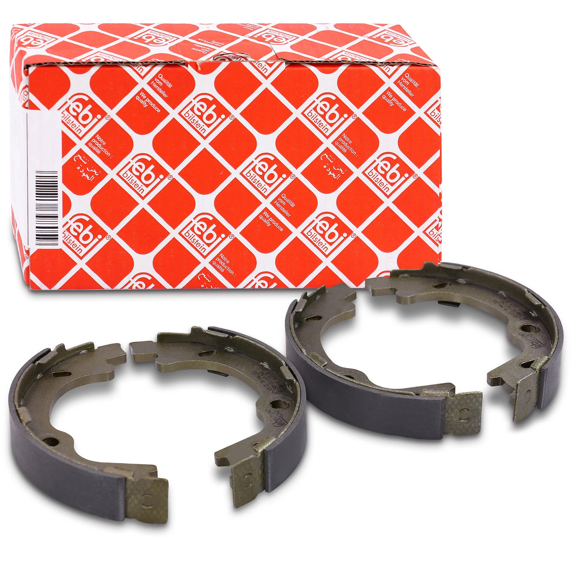 Febi Bilstein 171047 Brake Shoe Set for parking brake , 1 piece