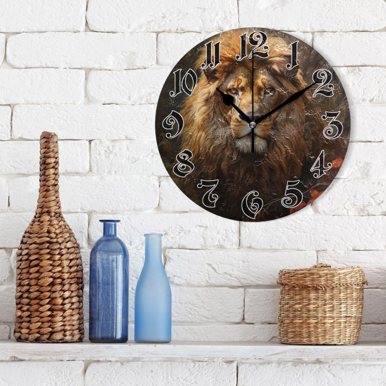 Amazon.com: GOODOLD Wall Clock - Silent Non-Ticking, Battery