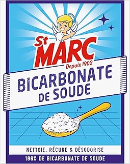 St Marc Bicarbonate de Soude Nettoyant Multi - Usage 680g - Nettoie, Récure et désodorise
