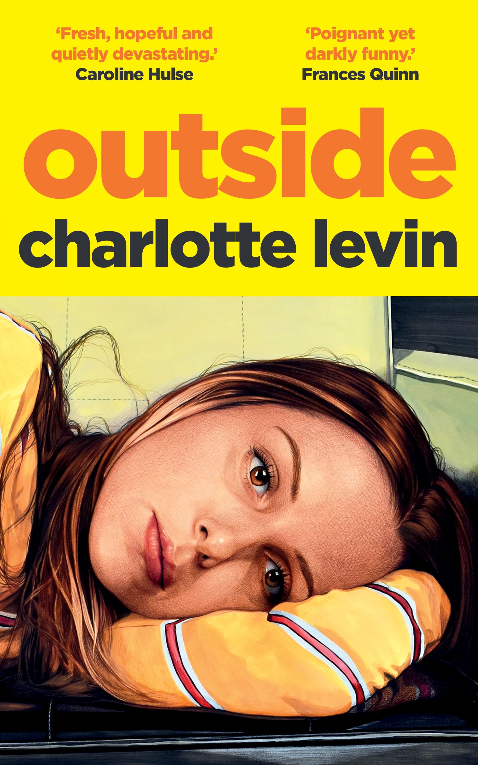 Outside 'A total gem' Ruth Jones by Charlotte Levin (Hardback Book)