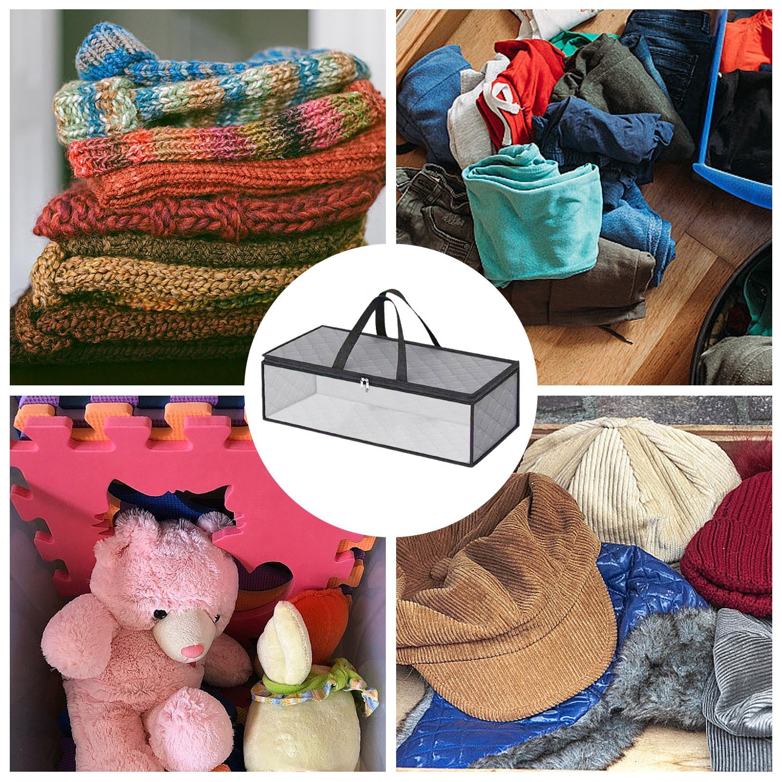 Hut-Reise-Organizer-Box, Schrank-Hut-Aufbewahrung, Aufbewahrungsbehälter für Schrank, Sonnenhut, faltbare Hut-Etuis zur Aufbewahrung, Barett-Organizer für Schrank Küche, Haushalt & Wohnen
