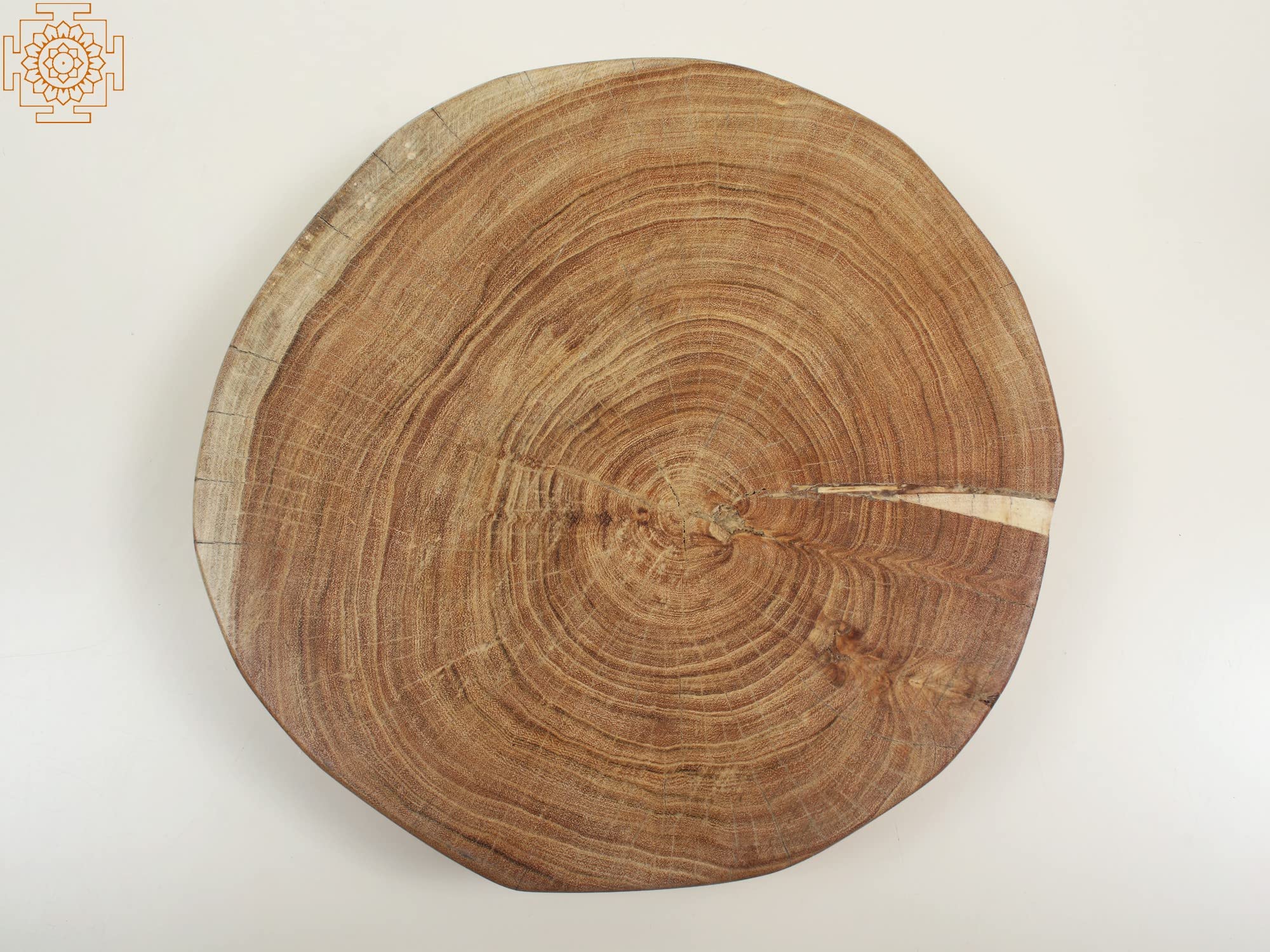 Amazon.co.jp: 12インチの木製円形台座 - 木製 : ホーム＆キッチン