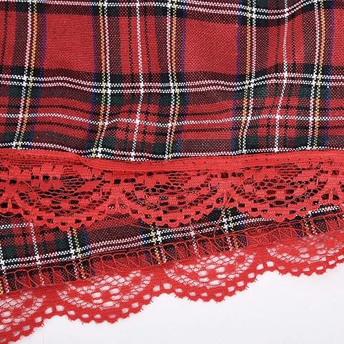 Vista 37 de Lencería para mujer, sexy, traviesa, colegiala, cosplay, juego de rol, conjunto de ropa de noche con minifalda a cuadros