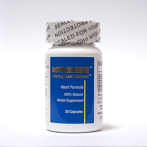 Miniatura 3 de NOTOGINSENG , Apoya el corazón sano, suplemento de corazón en sangre 100% natural, 90% Notoginsenósidos, San Qi, 30 cápsulas, Farlong
