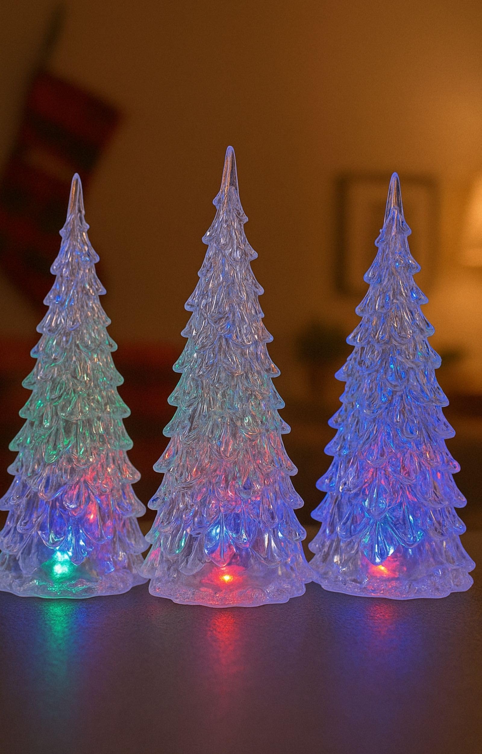 Mini Xmas Tree with LED Lights - Perfect Gift -2