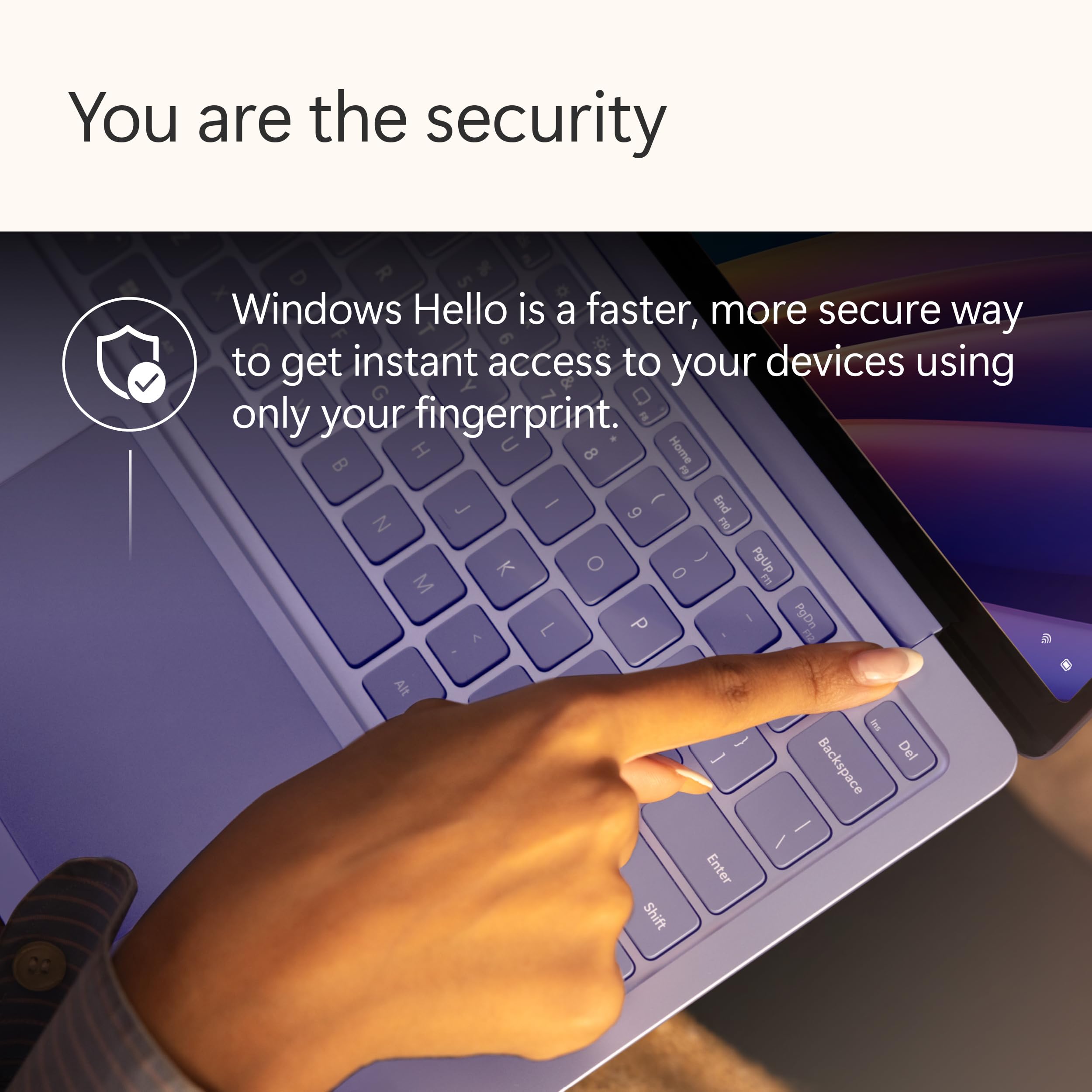 Microsoft Surface Laptop | Copilot+ PC | 13” LCD Touchscreen | Snapdragon® X Plus | 16GB Memory | 512GB SSD | Latest Model, 1st Edition | Platinum — view 10