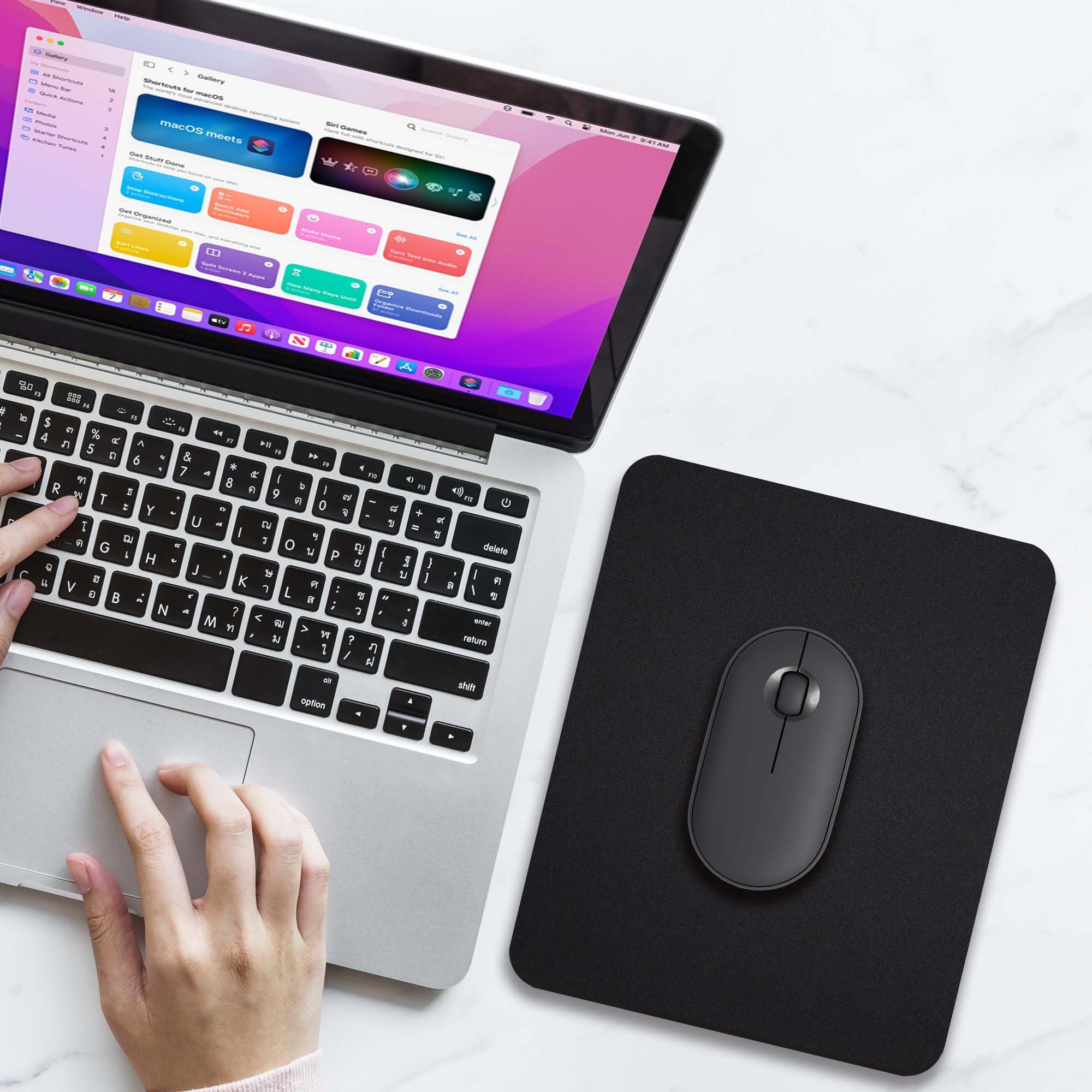 5 Pack Small Mouse Pad With Waterproof Surface, Seychelles - View #11