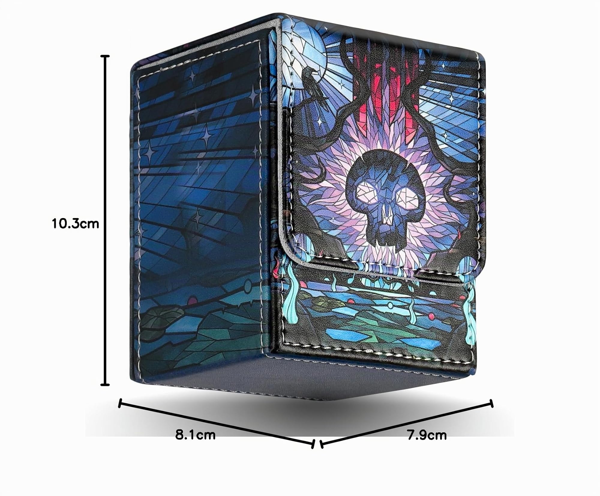 TCGUARD Boîte de rangement 5 en 1 pour cartes MTG, TCG - Pour plus de 100 cartes emballées individuellement
