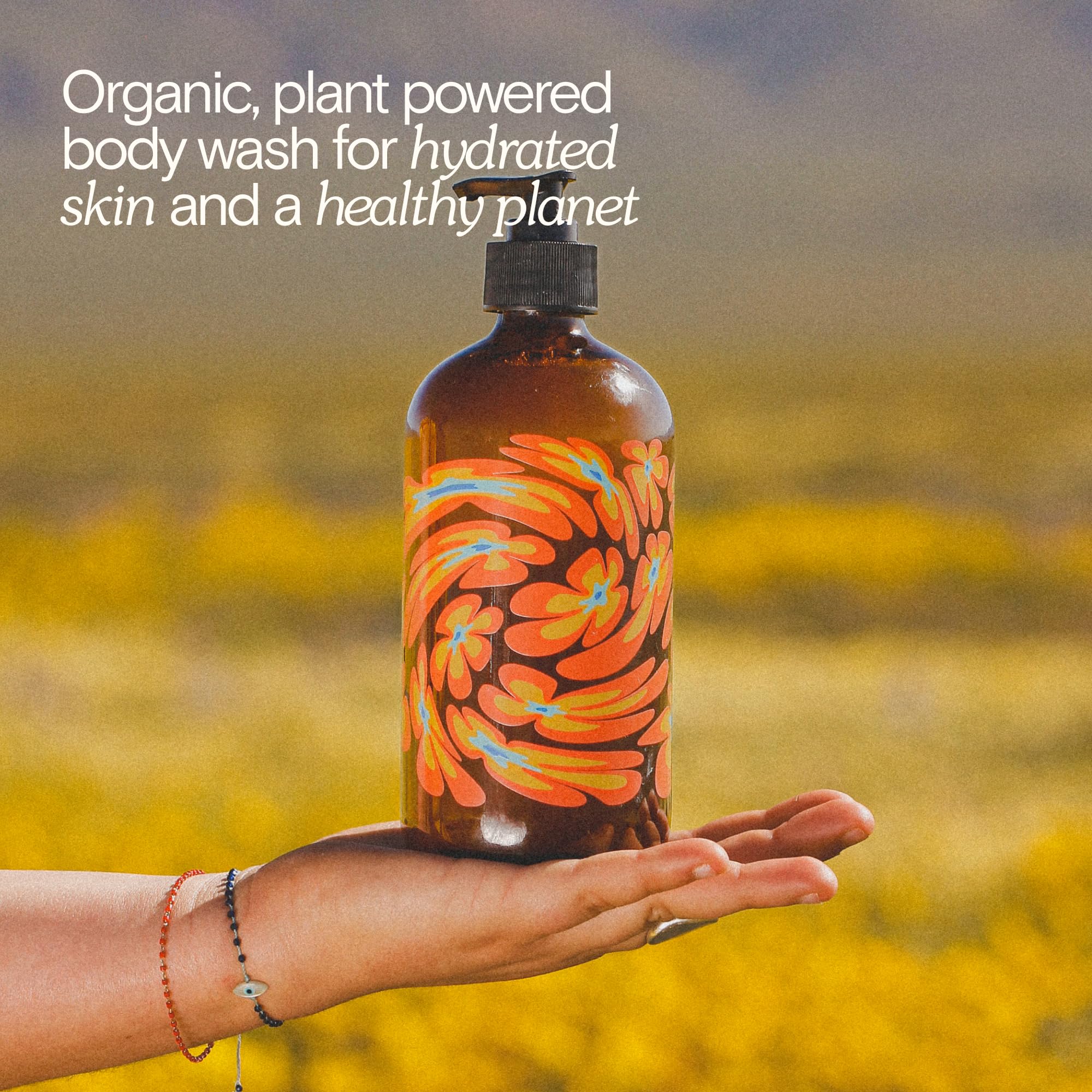 Bathing Culture - Organic Mind + Body Wash | Natural, Biodegradable, Sustainable, Vegan Personal Care (16 fl oz, Meadow Vision)