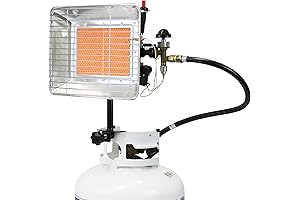Flame King Propane Tank Heater Attachment for Outdoor Warmth
