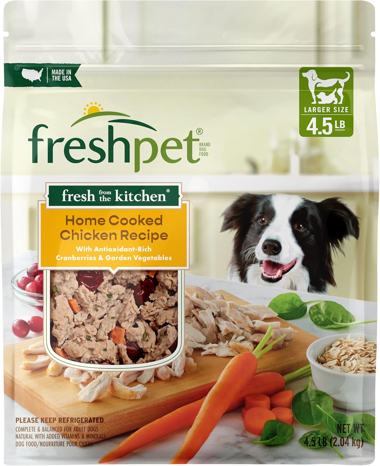 Freshpet Fresh From the Kitchen Dog Food, 4.5 lb Freshpet Fresh From the Kitchen Dog Food, 4.5 lb