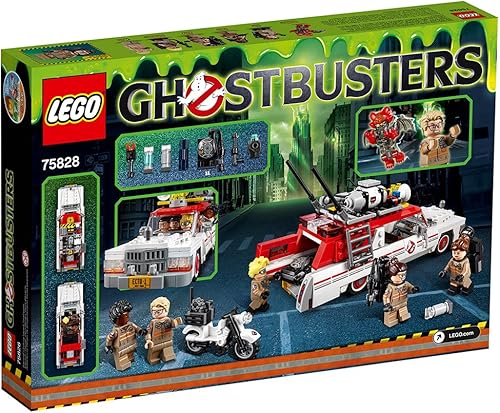 Miniatura 7 de Kit de construcción Lego Ghostbusters Ecto-1 y 2 75828 (556 piezas)