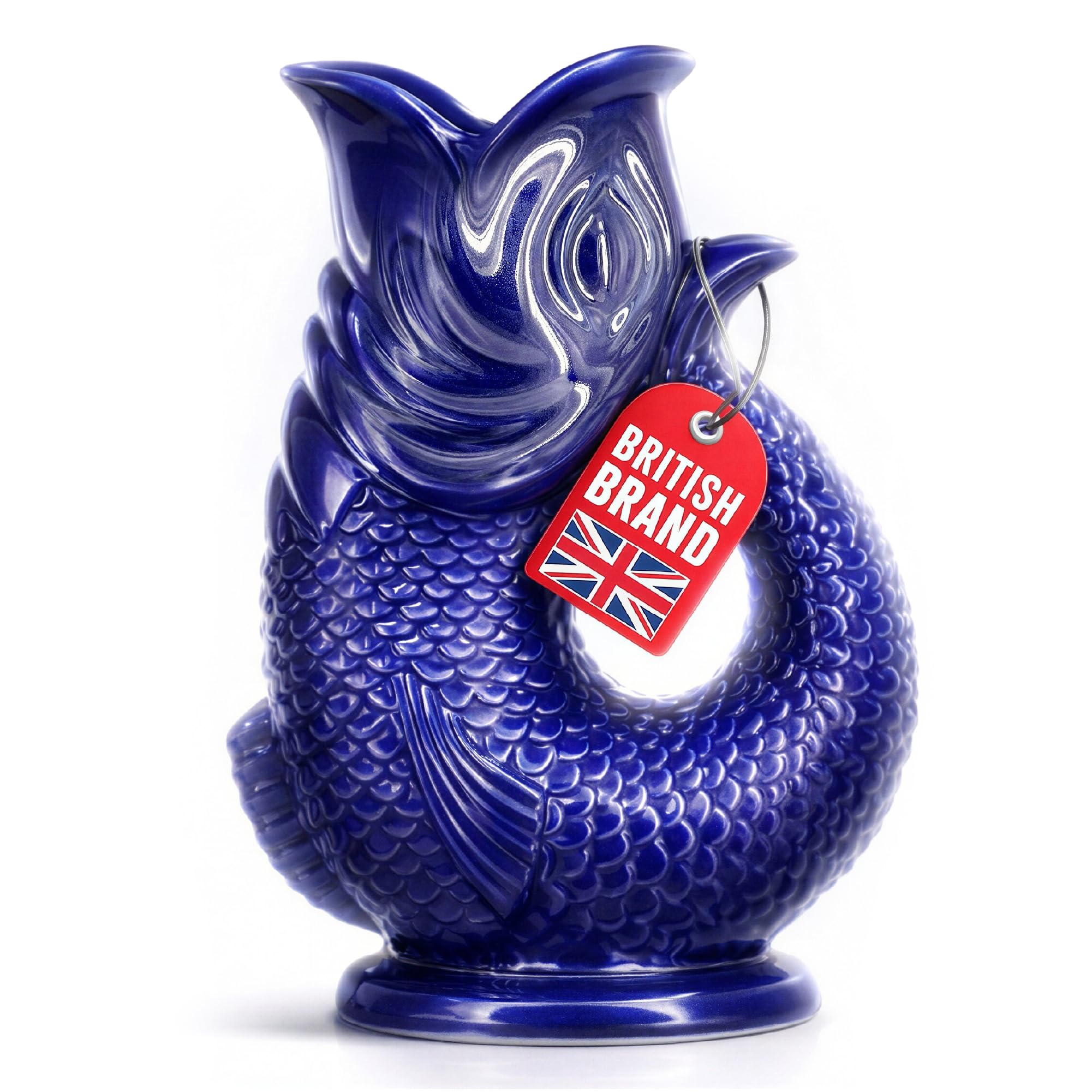Gluggle Jug 魚型 オーロラ　水色 Amazon.com: The Original Gluggle Jug - Pale Blue Gluggle Jug in