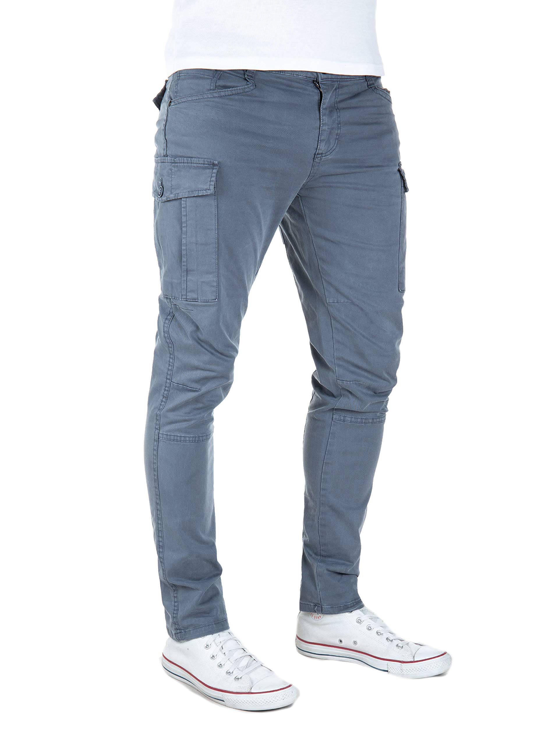 Yazubi Jayden - Herren Cargo Hose - Baumwoll Cargo Jeans