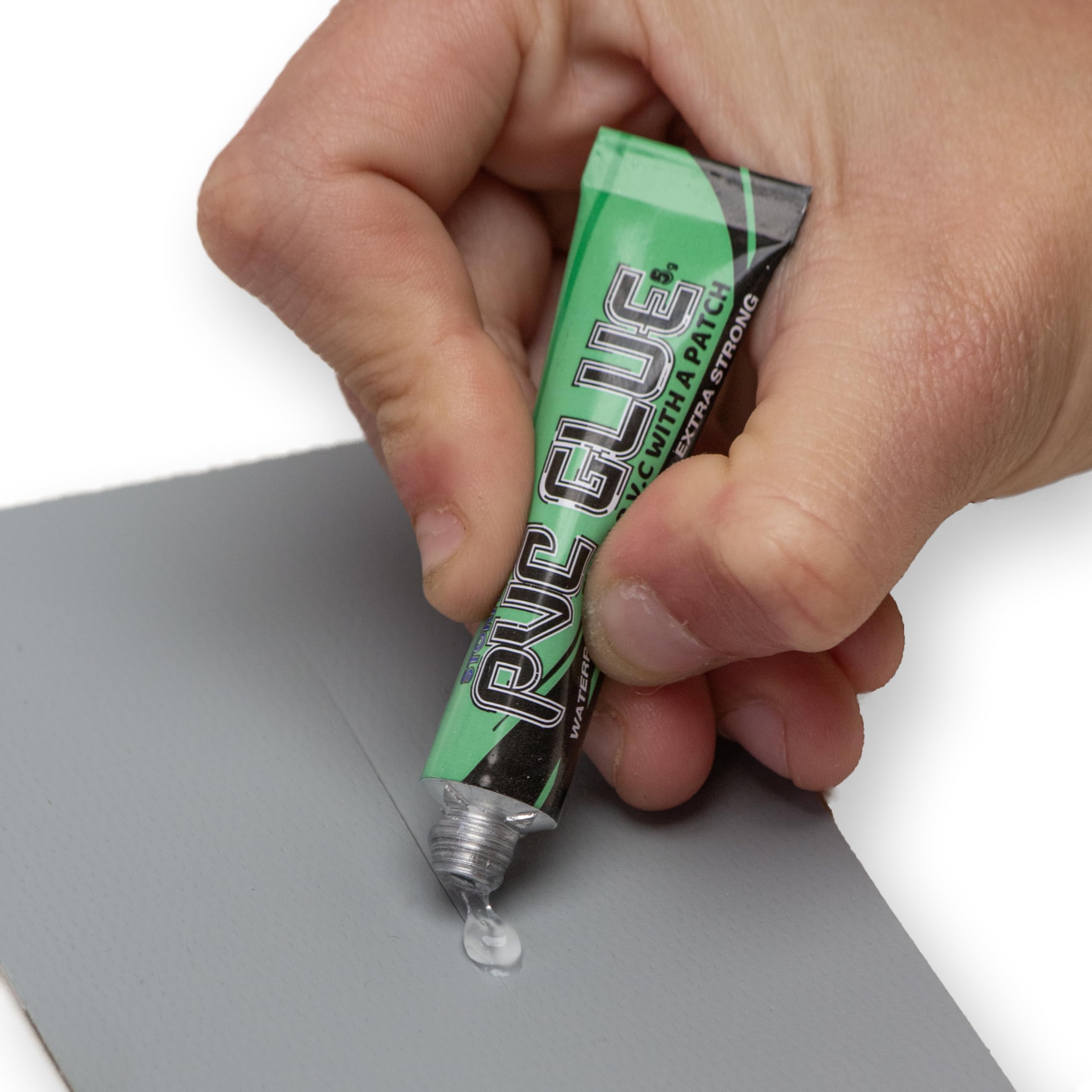 Stormsure Colla PVC (100 x 5g) Trasparente - Adesivo per Riparazioni PVC e Vinile