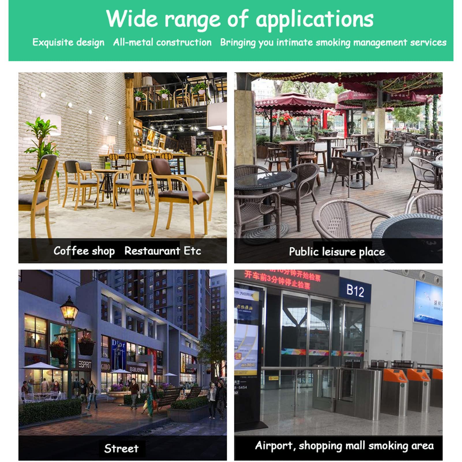 Ergode Recycling Containers - Compact, Customizable, Durable Steel Construction