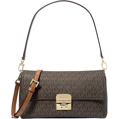 Michael Kors Addie Medium Convertible Pouchette Crossbody Bag