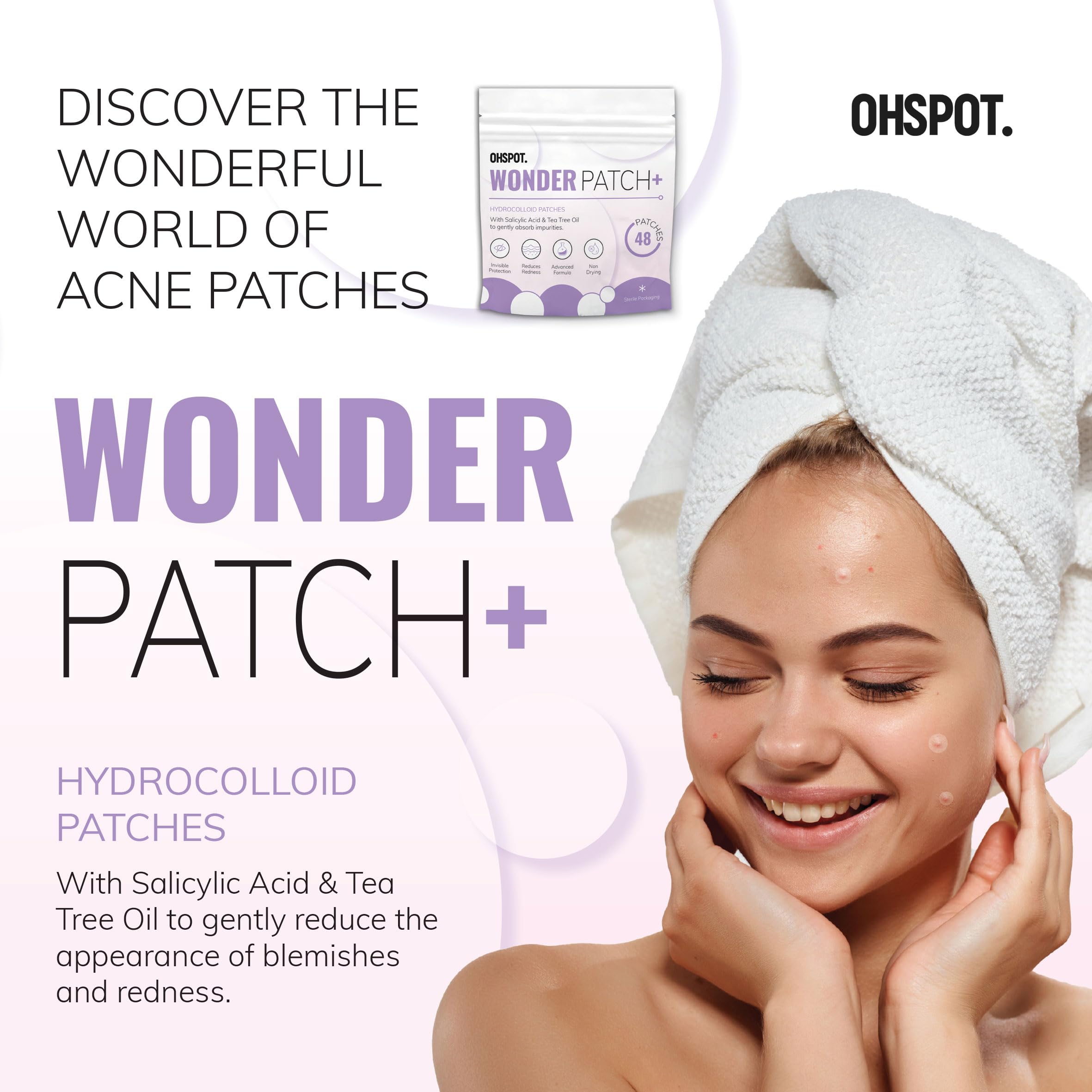 OHSPOT WonderPatch+ Pimple Patches - Image 2