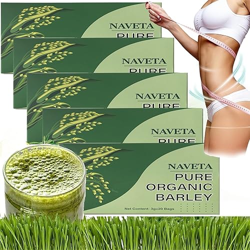 Naveta - Polvo de hierba de cebada 100% puro y orgánico, cebada orgánica Naveta, polvo de hierba de cebada orgánica Naveta, 10 veces más rápido para