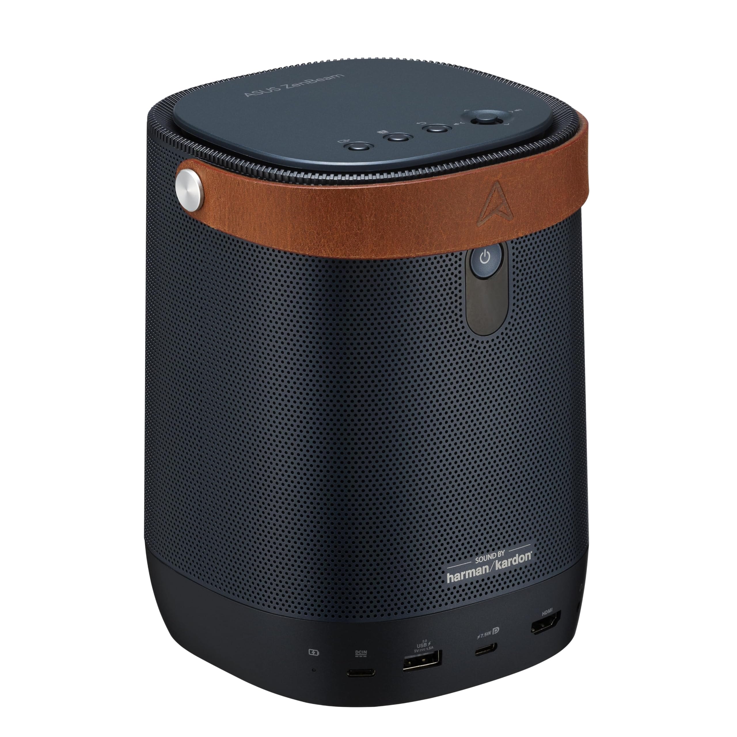 ASUS ZenBeam Latte L2 przenośny projektor Wi-Fi, jasność 600 lumenów, HDMI, USB, Bluetooth, do 3 godzin pracy na baterii, czarny