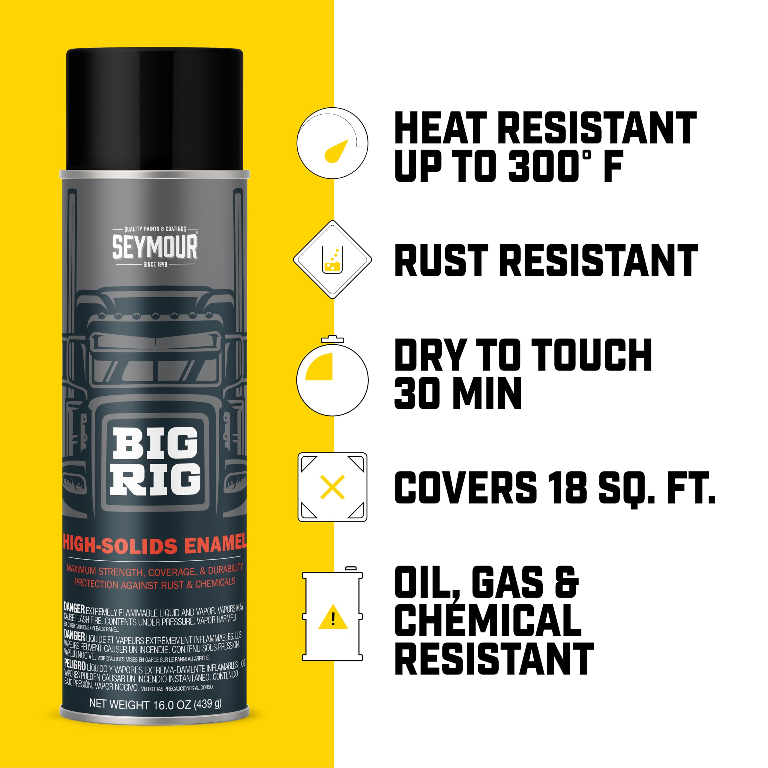 Seymour 20-1662 Big Rig Professional Coatings, Detroit Diesel Blue