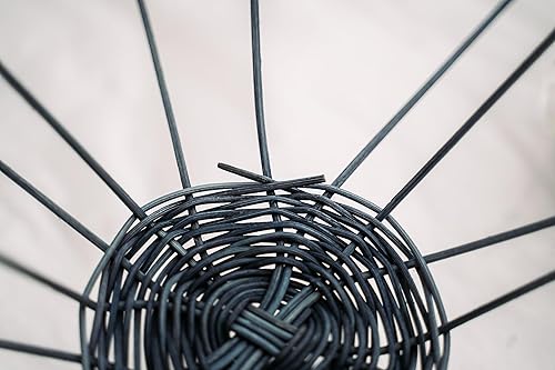 Miniatura 4 de Kit de cesta de los Apalaches tejida con caña azul marino y color natural