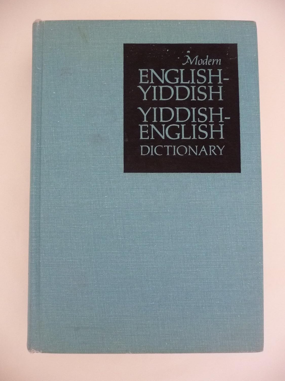 Modern EnglishYiddish, YiddishEnglish Dictionary Amazon.co.uk