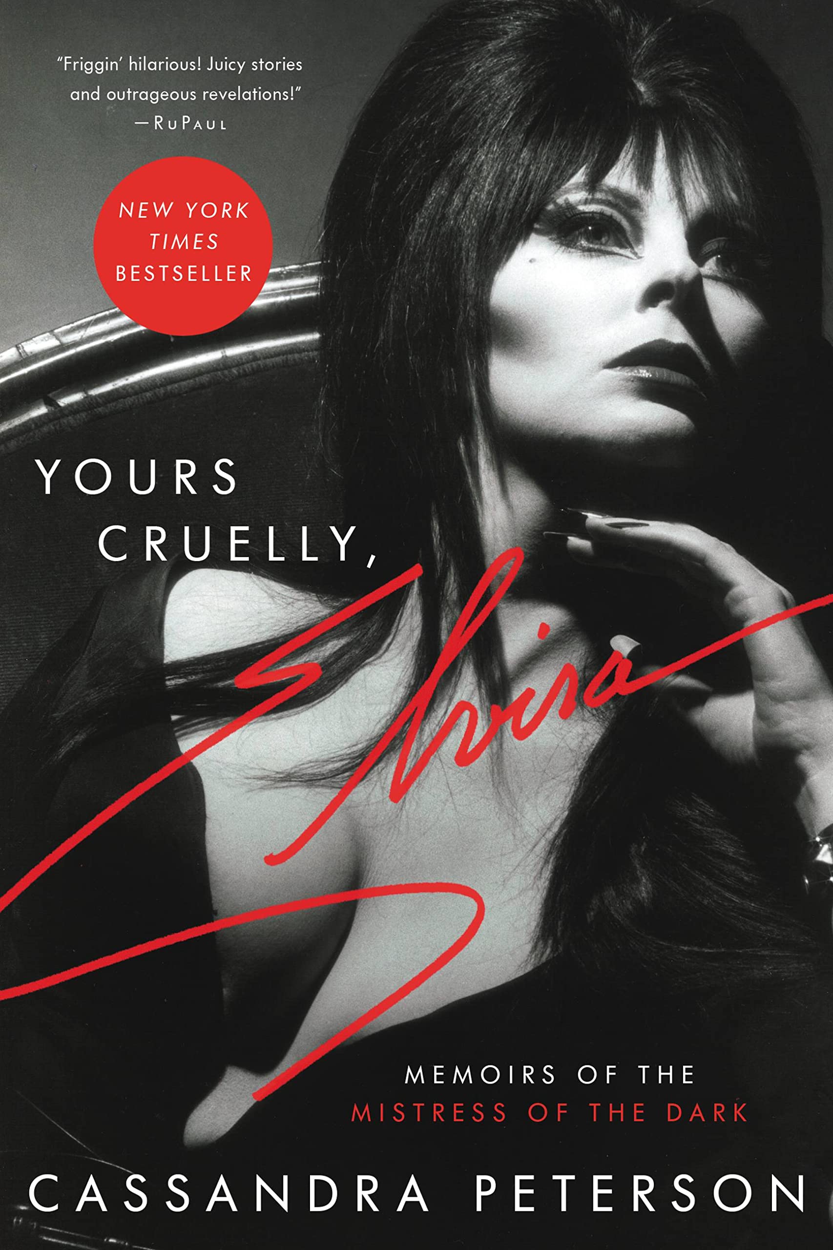 Yours Cruelly Elvira by Cassandra Peterson PAPERBACK 9780306874383