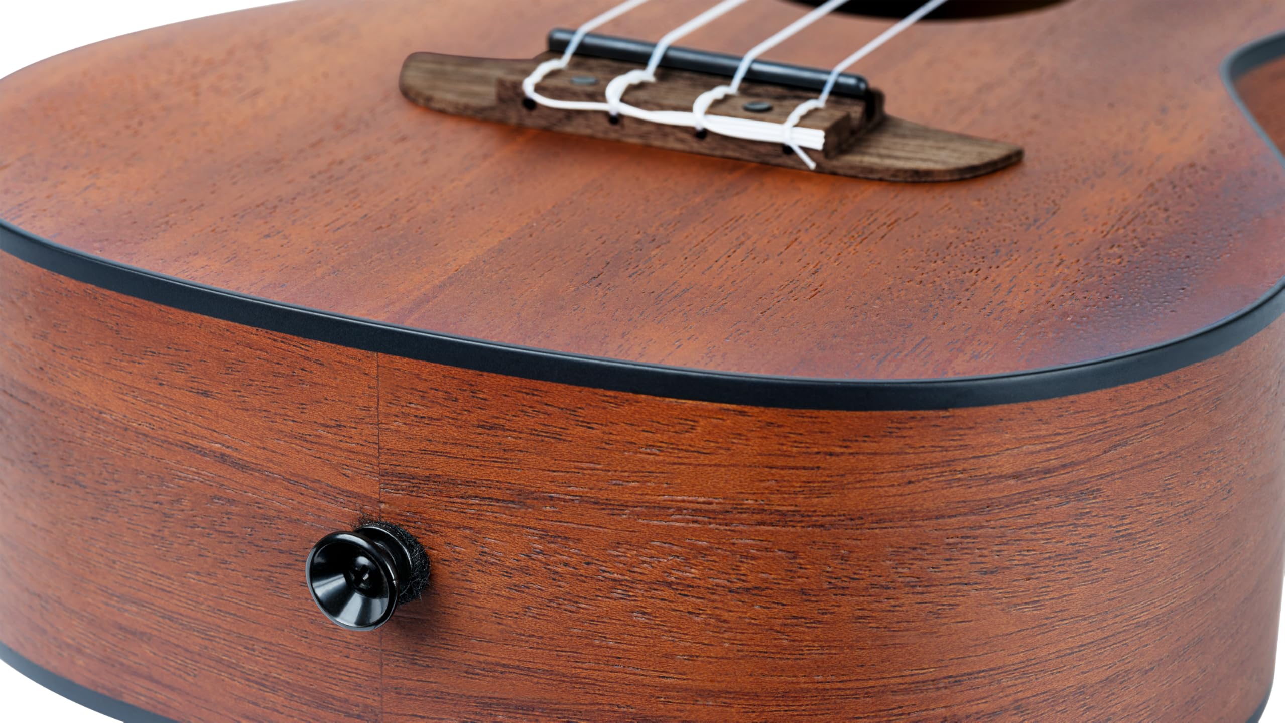 Ortega Guitars Ukulélé Concert Acoustique – Série Bonfire – Sapele, Naturel (RU4MM)