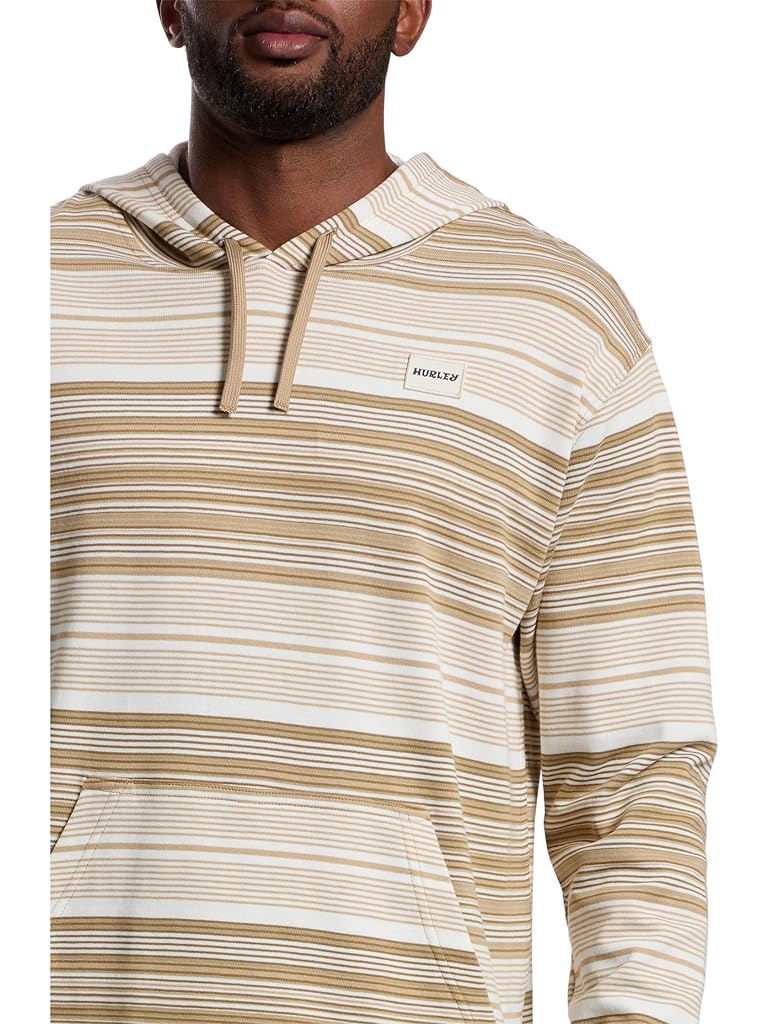 White Hurley Og Hooded Poncho