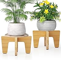Vista 9 de Soporte para Plantas de Interior y Exterior, Soporte para Plantas Robusto Soporte Único para Maceta de Flores Soporte para Macetas Taburete