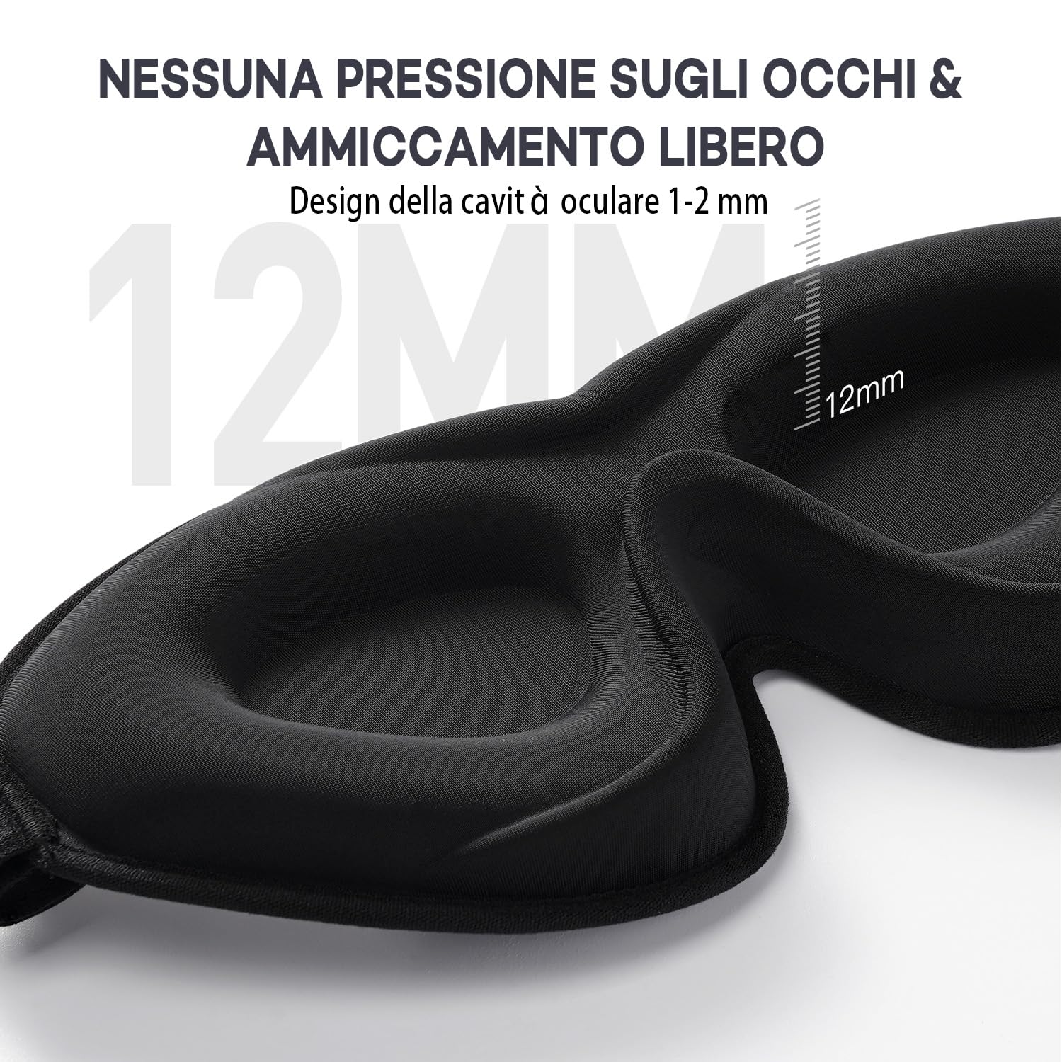 COPRI MASCHERA PER Dormire Con Benda Simpatico Cartone Animato Benda